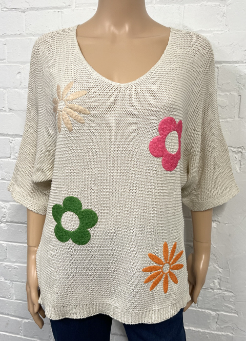 My Italy By Sugar Crisp Flower Jumper